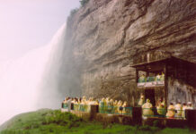 Journey behind the falls Niagara Falls