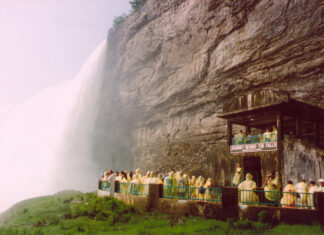 Journey behind the falls Niagara Falls