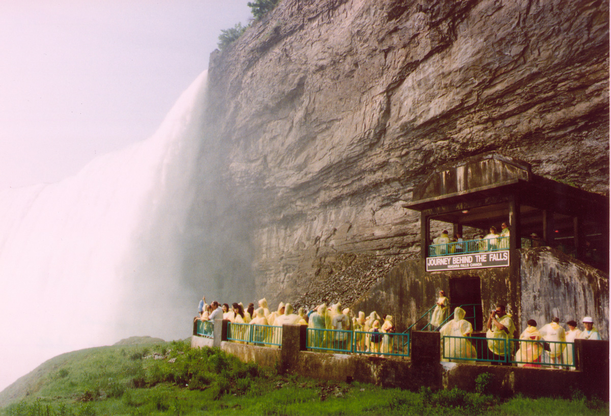 Journey behind the falls Niagara Falls
