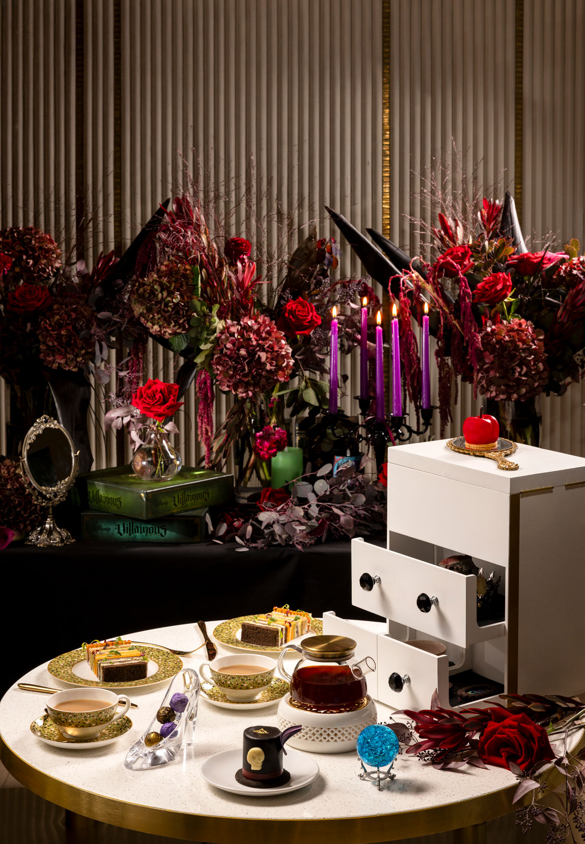Disney Villain-inspired afternoon tea